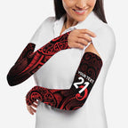 New Zealand Rugby Pacific Custom Arm Sleeves Whatumoana Maori Tribal Tattoo - Aussie Hoodie