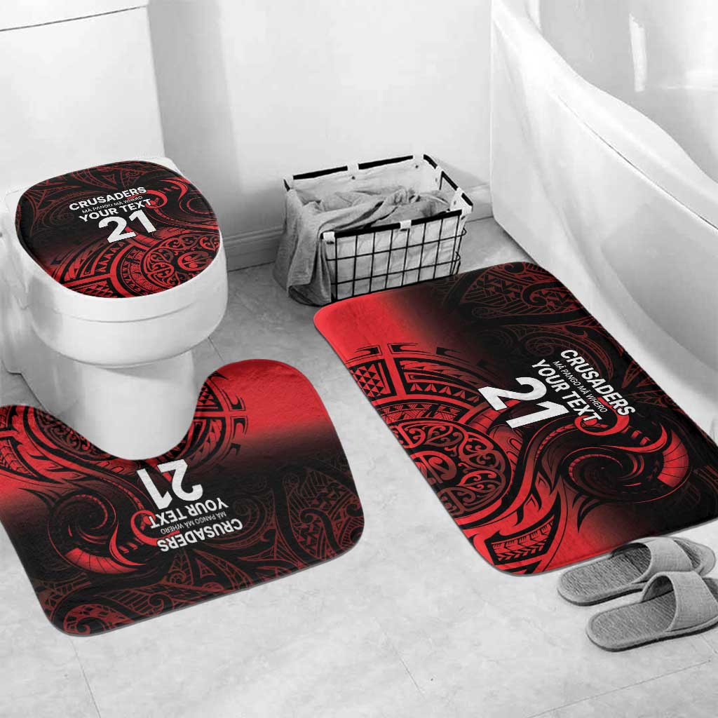 New Zealand Rugby Pacific Custom Bathroom Set Whatumoana Maori Tribal Tattoo - Aussie Hoodie