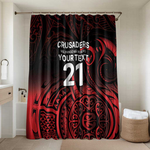 New Zealand Rugby Pacific Custom Bathroom Set Whatumoana Maori Tribal Tattoo - Aussie Hoodie