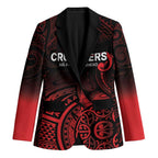 New Zealand Rugby Pacific Custom Blazer Whatumoana Maori Tribal Tattoo - Aussie Hoodie