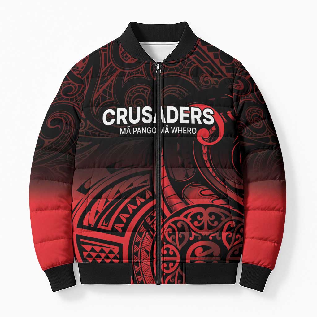 New Zealand Rugby Pacific Custom Bomber Puffer Jacket Whatumoana Maori Tribal Tattoo - Aussie Hoodie