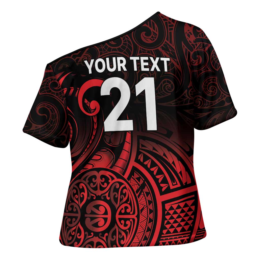 New Zealand Rugby Pacific Custom Cross Shoulder Shirt Whatumoana Maori Tribal Tattoo - Aussie Hoodie