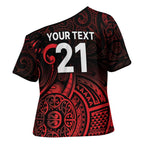 New Zealand Rugby Pacific Custom Cross Shoulder Shirt Whatumoana Maori Tribal Tattoo - Aussie Hoodie