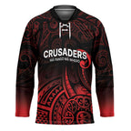 New Zealand Rugby Pacific Custom Hockey Jersey Whatumoana Maori Tribal Tattoo - Aussie Hoodie