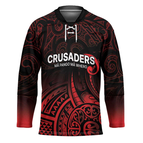 New Zealand Rugby Pacific Custom Hockey Jersey Whatumoana Maori Tribal Tattoo - Aussie Hoodie