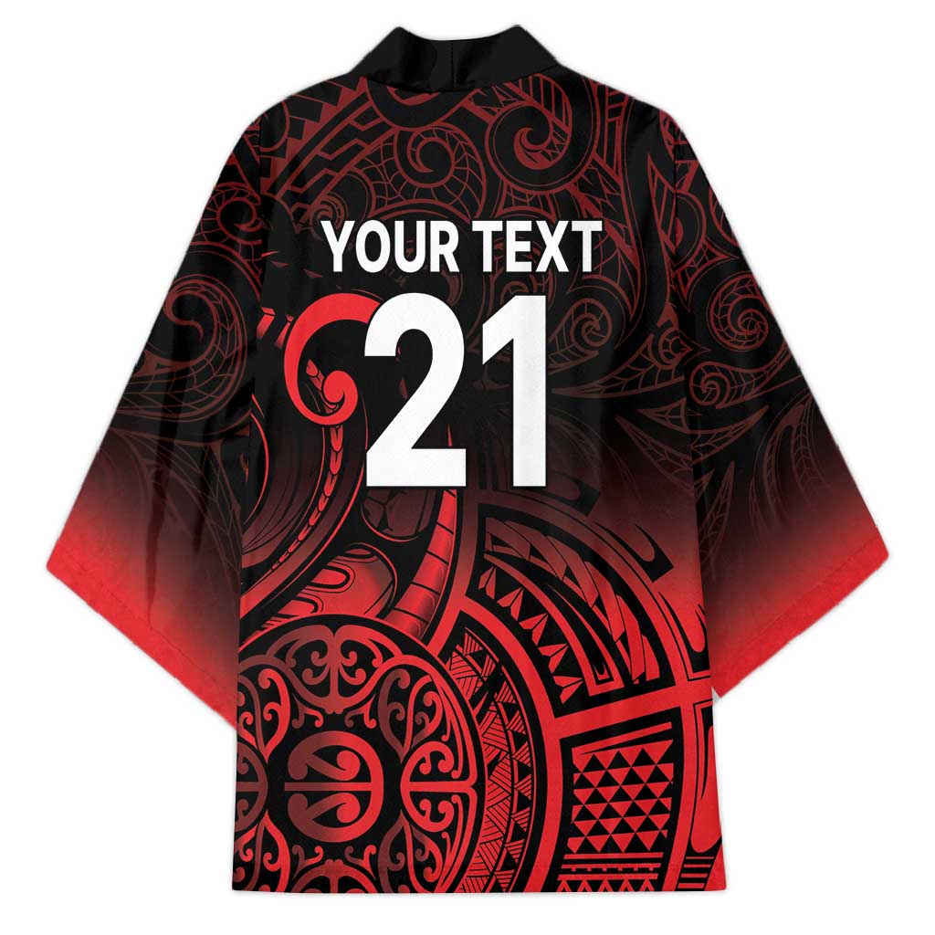 New Zealand Rugby Pacific Custom Kimono Whatumoana Maori Tribal Tattoo - Aussie Hoodie