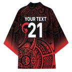 New Zealand Rugby Pacific Custom Kimono Whatumoana Maori Tribal Tattoo - Aussie Hoodie