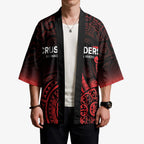 New Zealand Rugby Pacific Custom Kimono Whatumoana Maori Tribal Tattoo - Aussie Hoodie