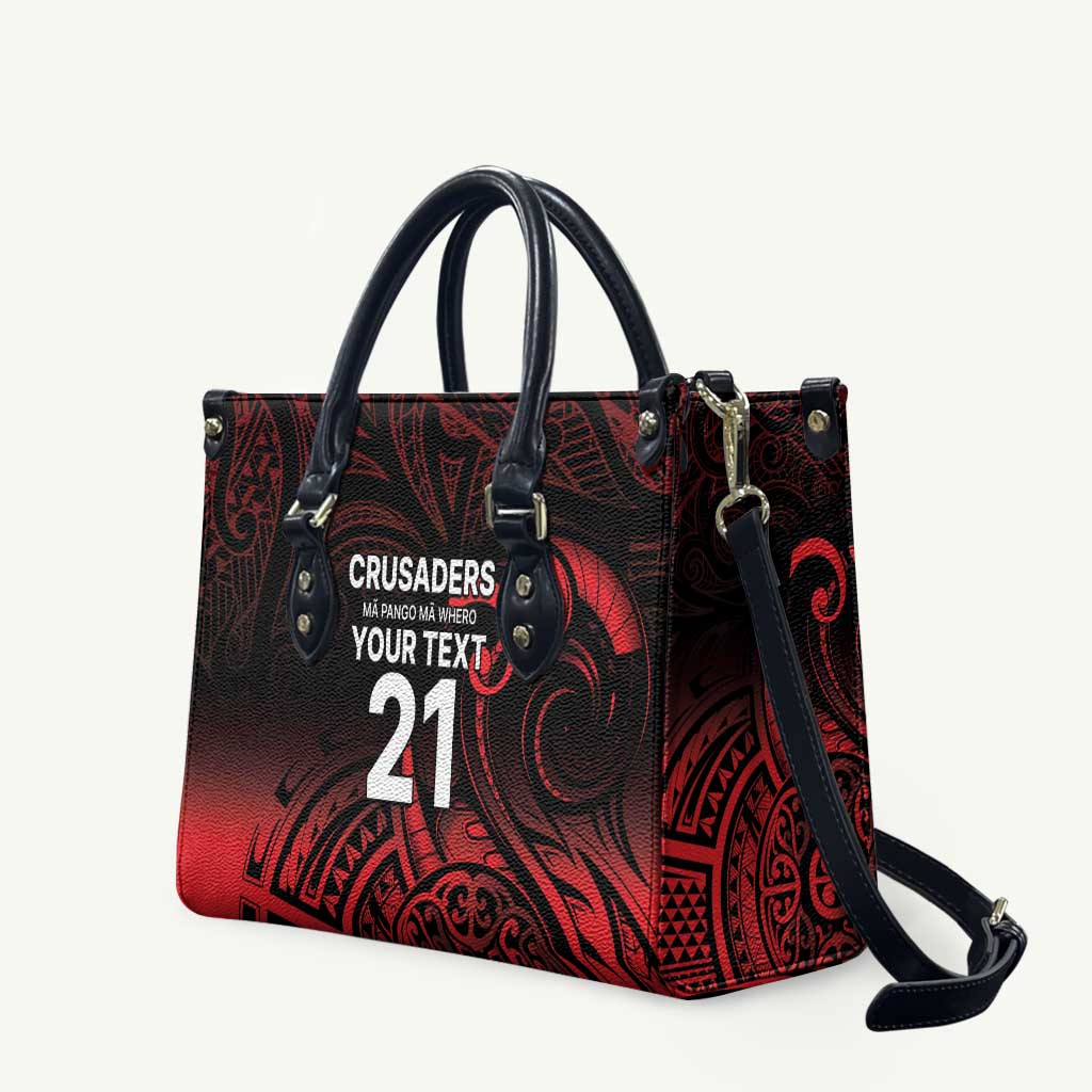 New Zealand Rugby Pacific Custom Leather Bag Whatumoana Maori Tribal Tattoo - Aussie Hoodie