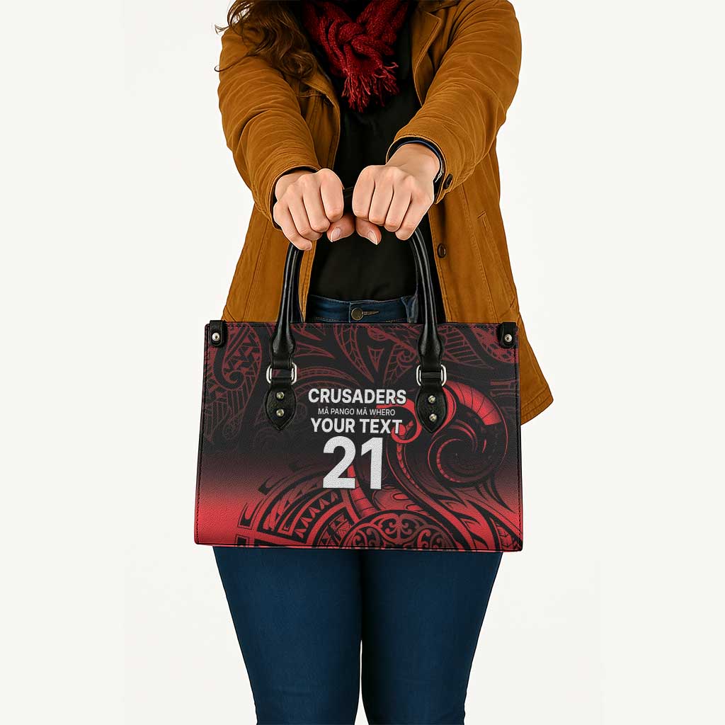 New Zealand Rugby Pacific Custom Leather Bag Whatumoana Maori Tribal Tattoo - Aussie Hoodie