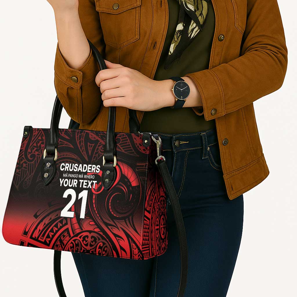 New Zealand Rugby Pacific Custom Leather Bag Whatumoana Maori Tribal Tattoo - Aussie Hoodie