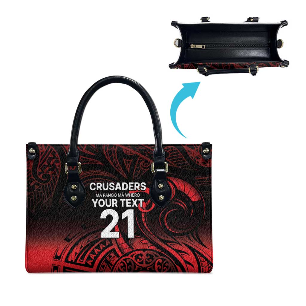 New Zealand Rugby Pacific Custom Leather Bag Whatumoana Maori Tribal Tattoo - Aussie Hoodie