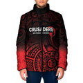 New Zealand Rugby Pacific Custom Padded Jacket Whatumoana Maori Tribal Tattoo - Aussie Hoodie