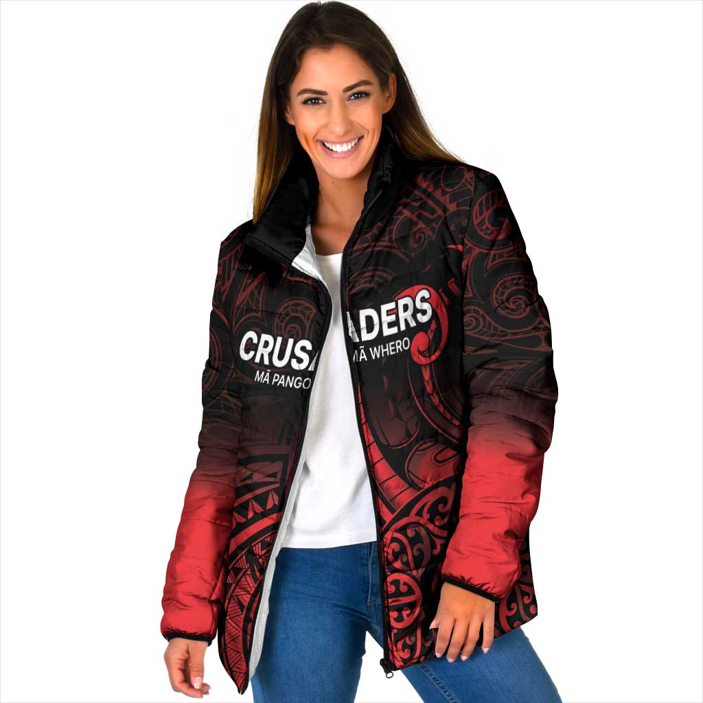 New Zealand Rugby Pacific Custom Padded Jacket Whatumoana Maori Tribal Tattoo - Aussie Hoodie