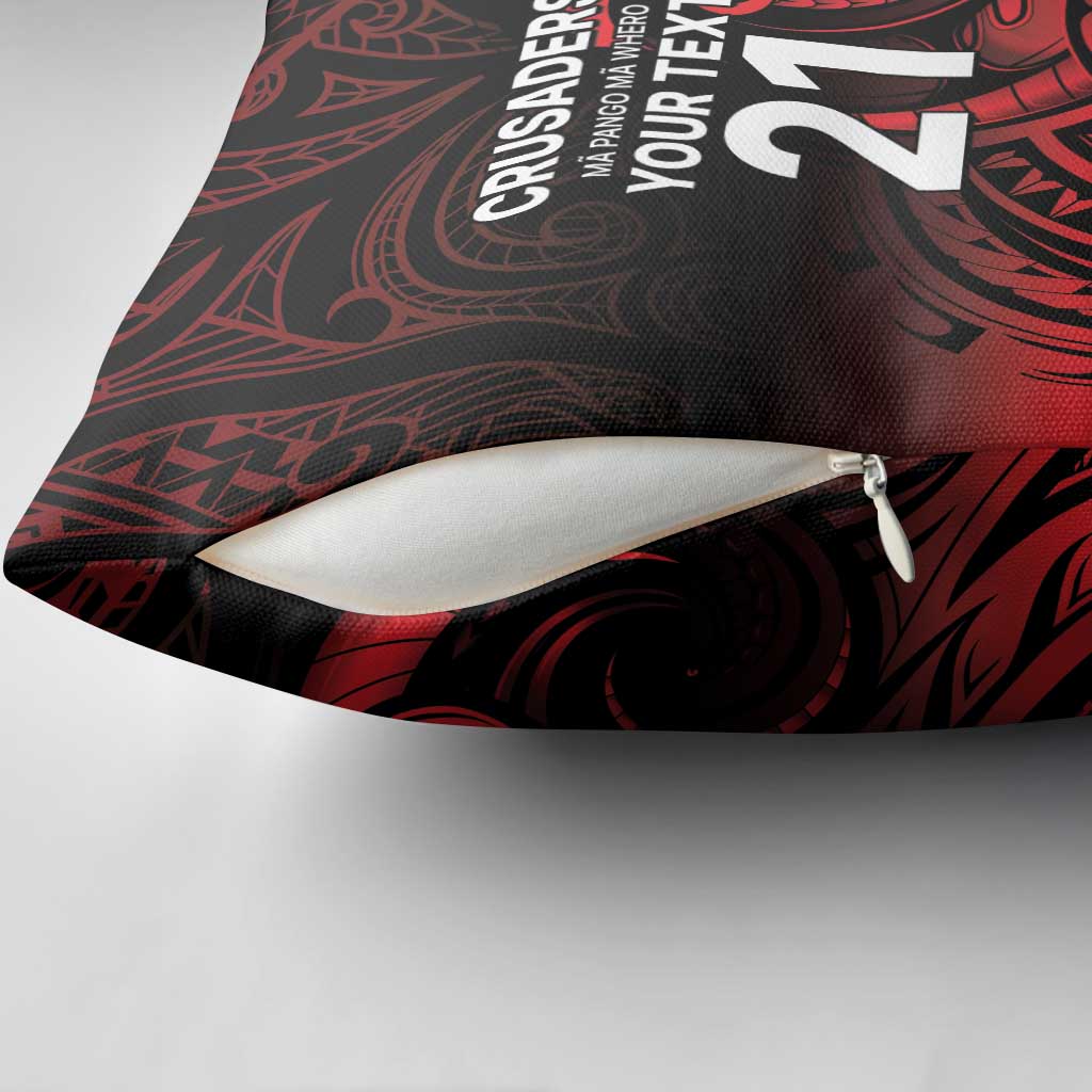New Zealand Rugby Pacific Custom Pillow Cover Whatumoana Maori Tribal Tattoo - Aussie Hoodie