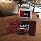 New Zealand Rugby Pacific Custom Puzzle Whatumoana Maori Tribal Tattoo - Aussie Hoodie