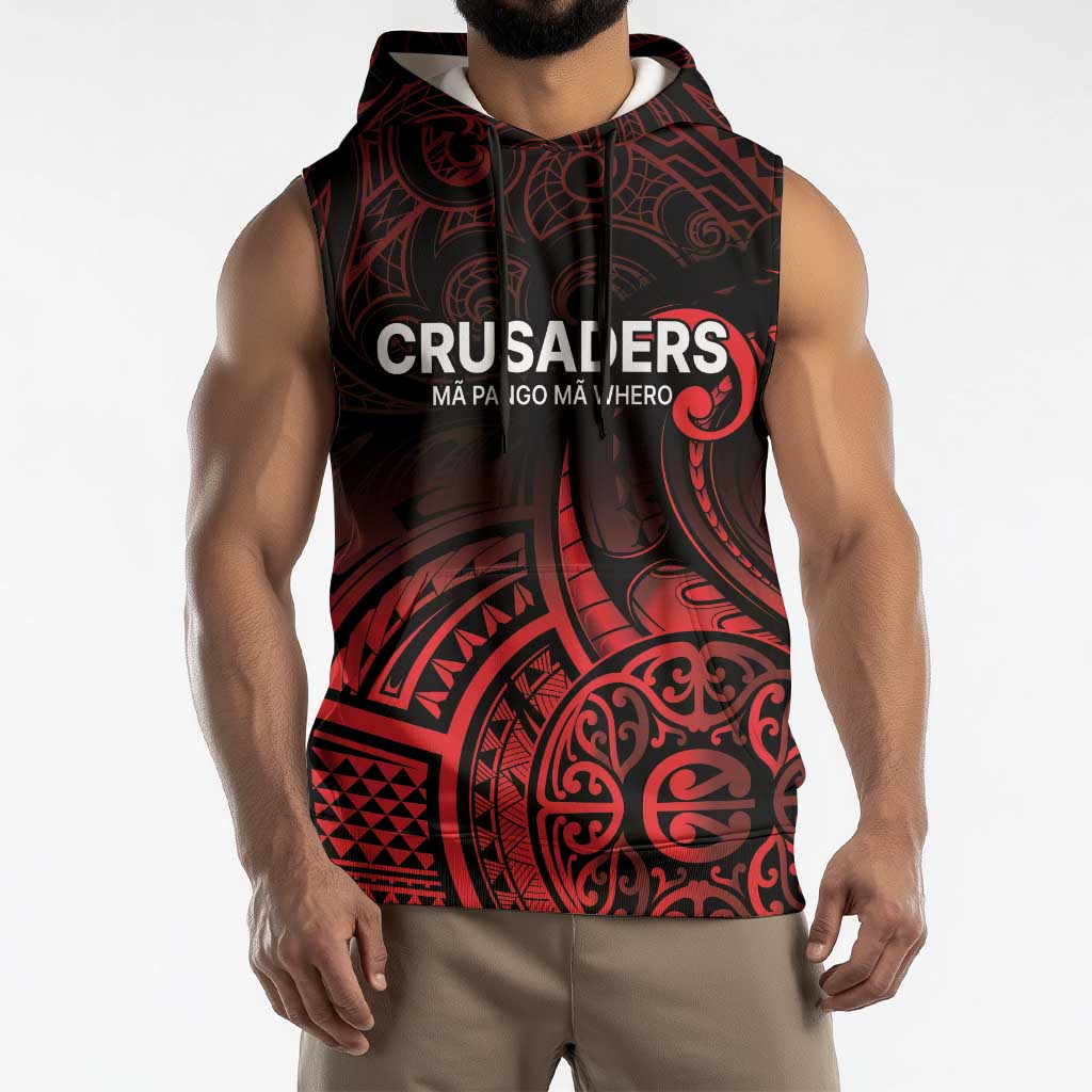 New Zealand Rugby Pacific Custom Sleeveless Hoodie Whatumoana Maori Tribal Tattoo - Aussie Hoodie