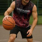 New Zealand Rugby Pacific Custom Sleeveless Hoodie Whatumoana Maori Tribal Tattoo - Aussie Hoodie