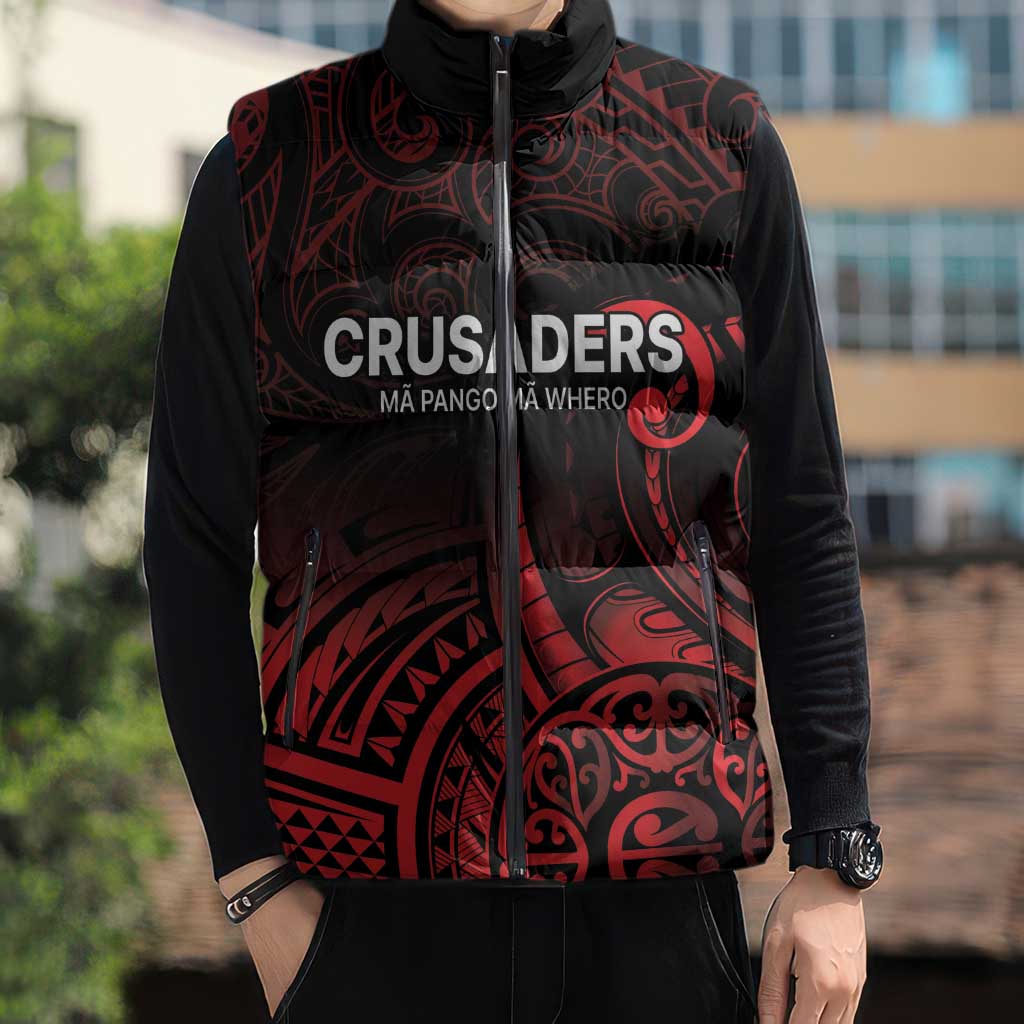 New Zealand Rugby Pacific Custom Sleeveless Puffer Jacket Whatumoana Maori Tribal Tattoo - Aussie Hoodie