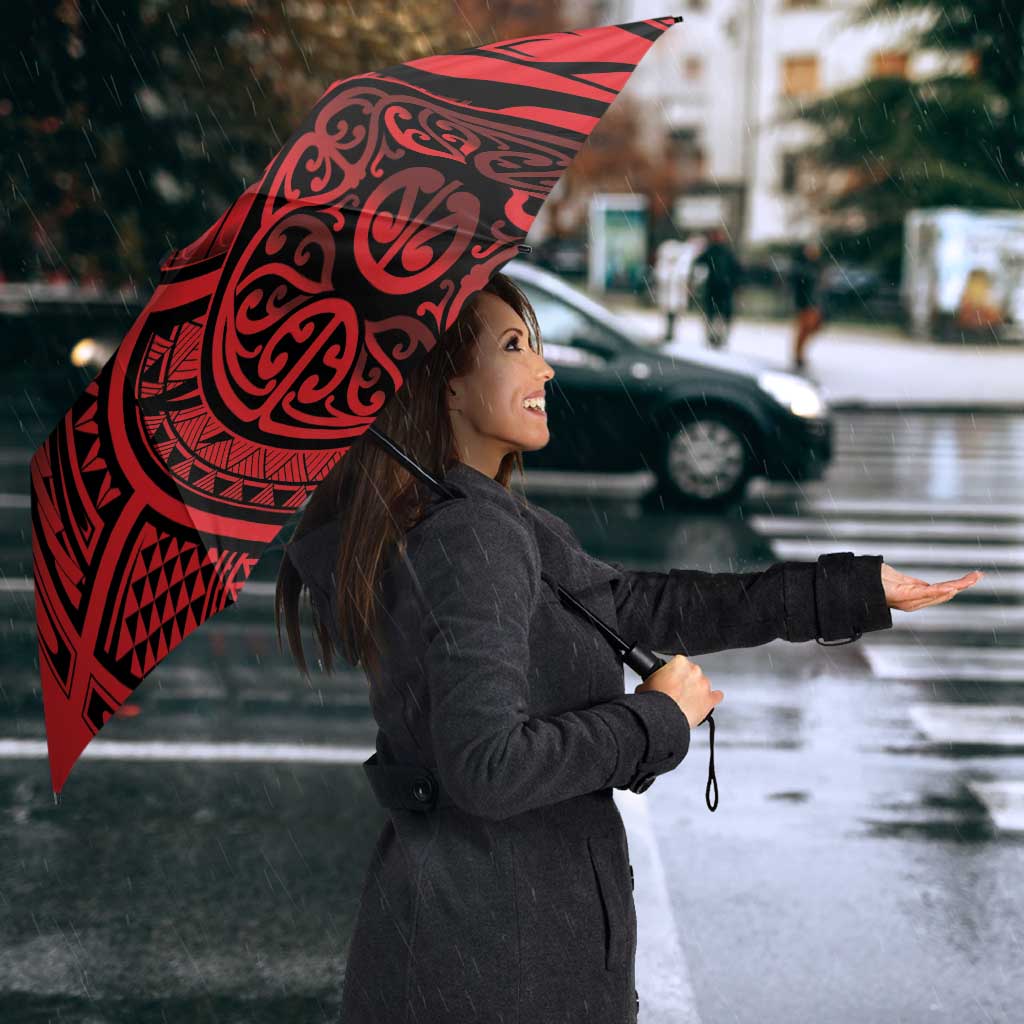 New Zealand Rugby Pacific Custom Umbrella Whatumoana Maori Tribal Tattoo - Aussie Hoodie