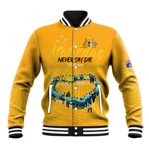 matildas-til-its-done-custom-baseball-jacket-australia-womens-soccer-gold-style