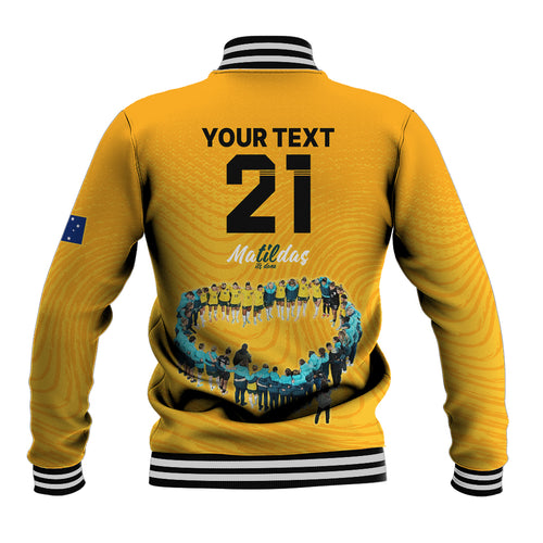 matildas-til-its-done-custom-baseball-jacket-australia-womens-soccer-gold-style
