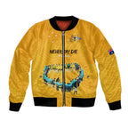 matildas-til-its-done-custom-bomber-jacket-australia-womens-soccer-gold-style