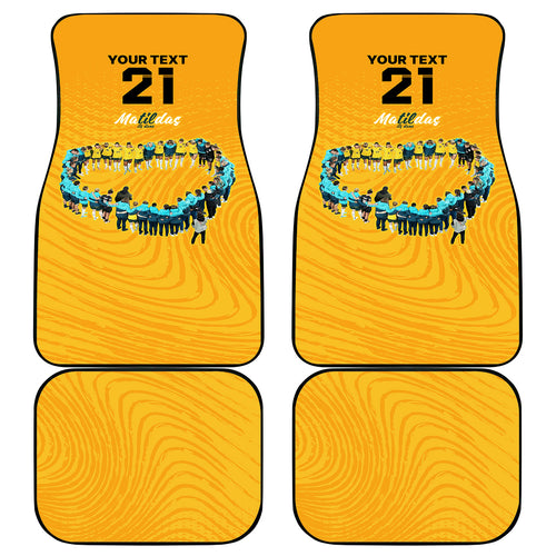 matildas-til-its-done-custom-car-mats-australia-womens-soccer-gold-style