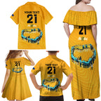 matildas-til-its-done-custom-family-matching-off-shoulder-maxi-dress-and-hawaiian-shirt-australia-womens-soccer-gold-style