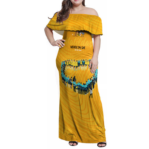 matildas-til-its-done-custom-family-matching-off-shoulder-maxi-dress-and-hawaiian-shirt-australia-womens-soccer-gold-style