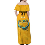 matildas-til-its-done-custom-family-matching-off-shoulder-maxi-dress-and-hawaiian-shirt-australia-womens-soccer-gold-style