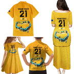 matildas-til-its-done-custom-family-matching-puletasi-dress-and-hawaiian-shirt-australia-womens-soccer-gold-style