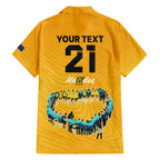 matildas-til-its-done-custom-family-matching-short-sleeve-bodycon-dress-and-hawaiian-shirt-australia-womens-soccer-gold-style