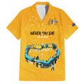 matildas-til-its-done-custom-family-matching-summer-maxi-dress-and-hawaiian-shirt-australia-womens-soccer-gold-style