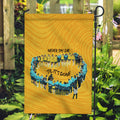 matildas-til-its-done-custom-garden-flag-australia-womens-soccer-gold-style