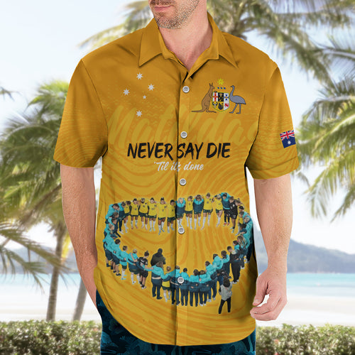 matildas-til-its-done-custom-hawaiian-shirt-australia-womens-soccer-gold-style