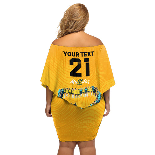 matildas-til-its-done-custom-off-shoulder-short-dress-australia-womens-soccer-gold-style