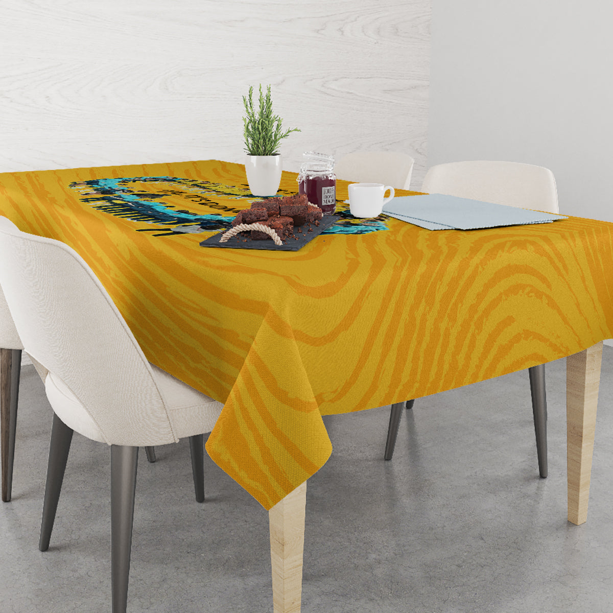 matildas-til-its-done-custom-tablecloth-australia-womens-soccer-gold-style