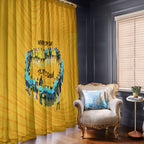 matildas-til-its-done-custom-window-curtain-australia-womens-soccer-gold-style