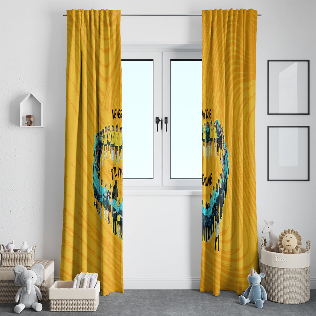 matildas-til-its-done-custom-window-curtain-australia-womens-soccer-gold-style
