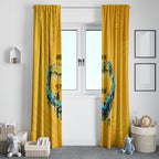 matildas-til-its-done-custom-window-curtain-australia-womens-soccer-gold-style