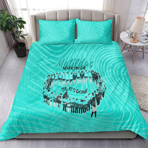 matildas-til-its-done-custom-bedding-set-australia-womens-soccer-turquoise-style