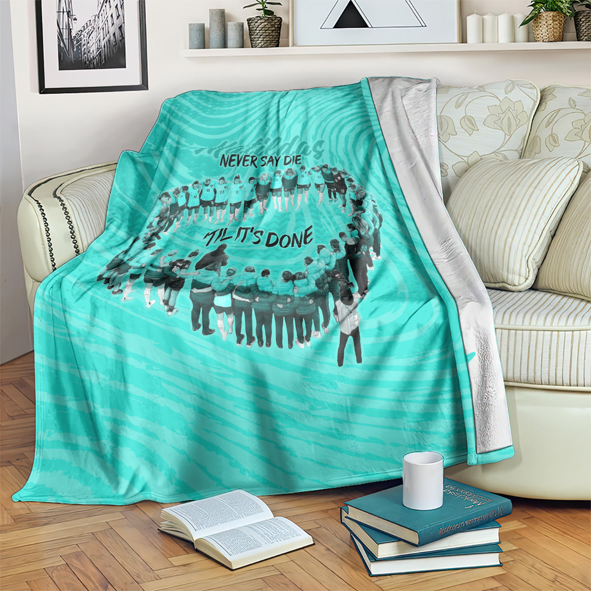 matildas-til-its-done-custom-blanket-australia-womens-soccer-turquoise-style