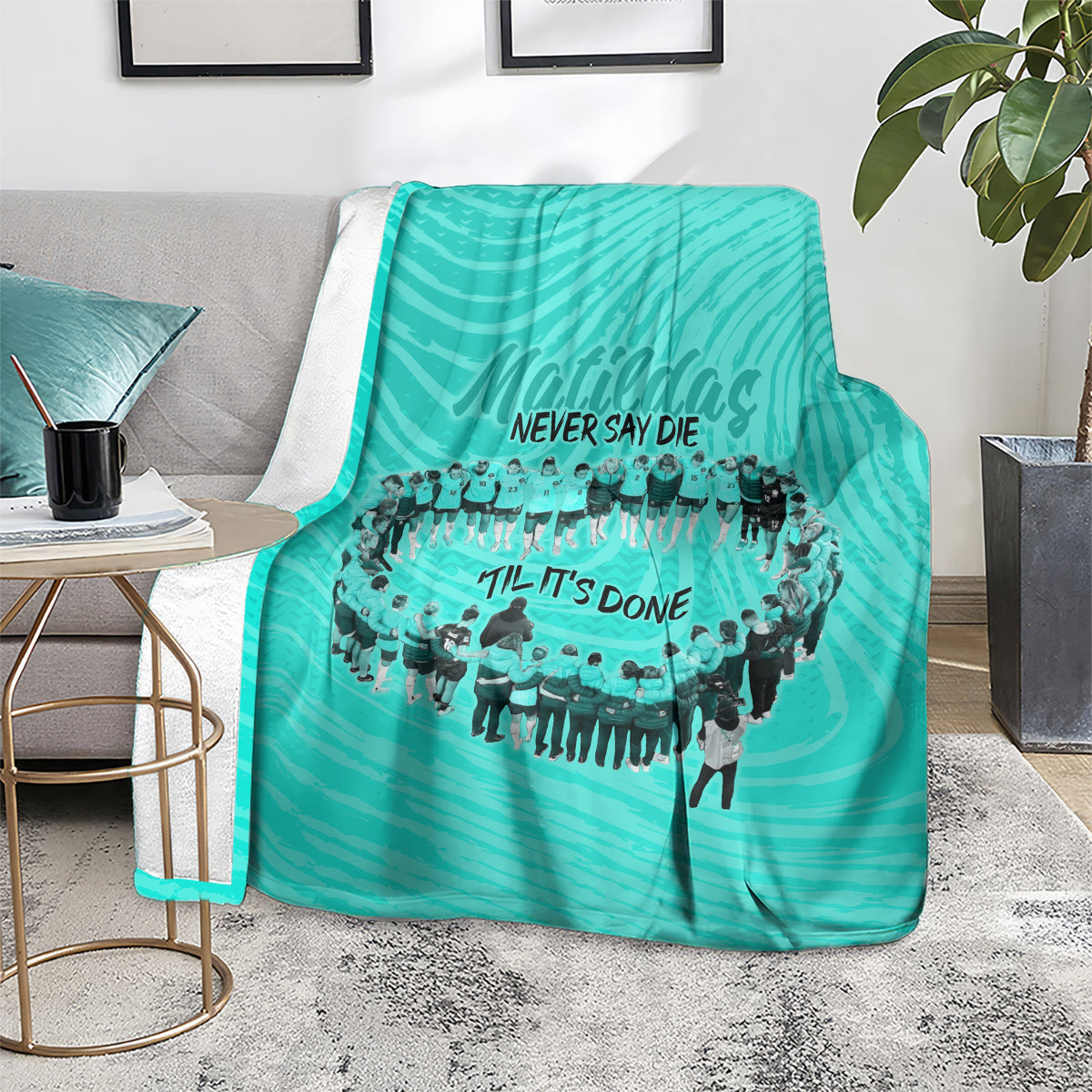 matildas-til-its-done-custom-blanket-australia-womens-soccer-turquoise-style