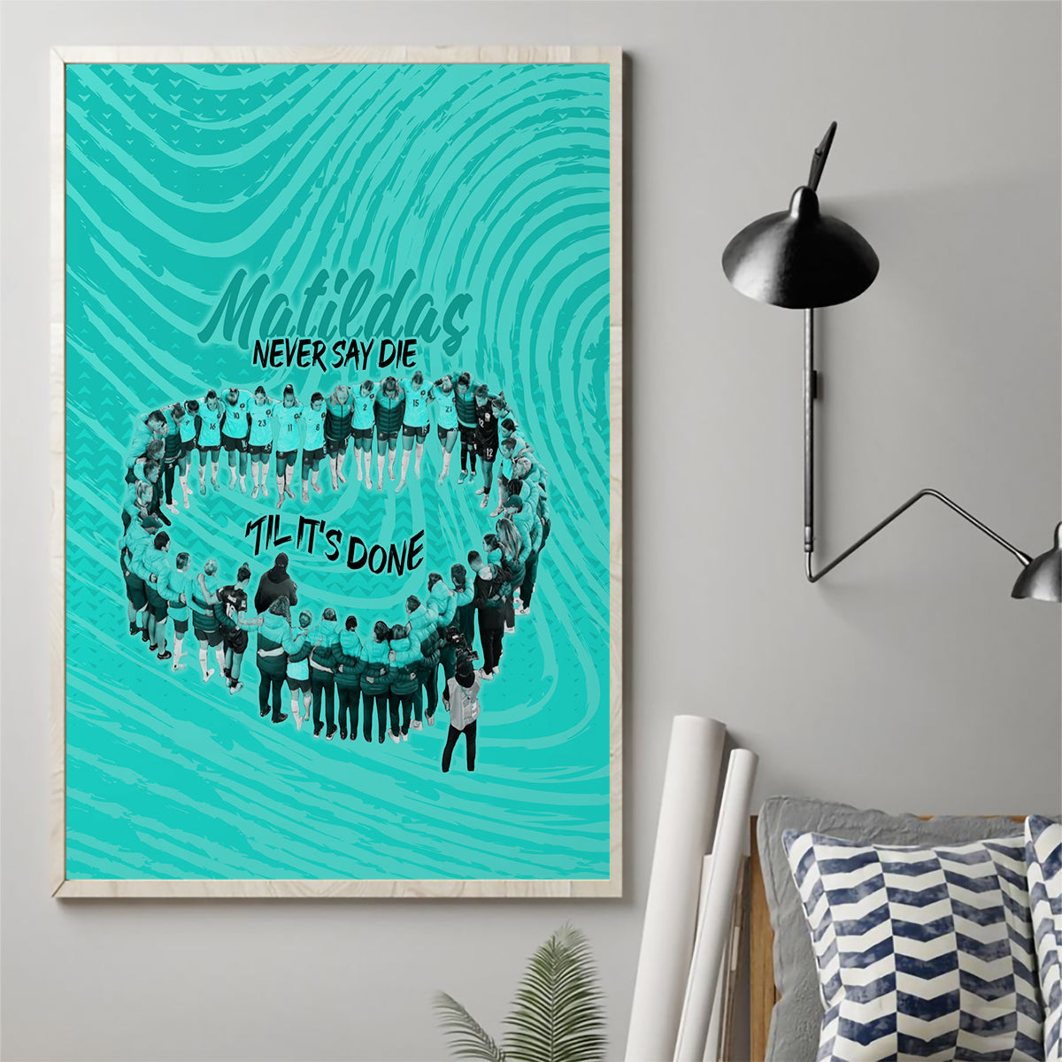 matildas-til-its-done-custom-canvas-wall-art-australia-womens-soccer-turquoise-style