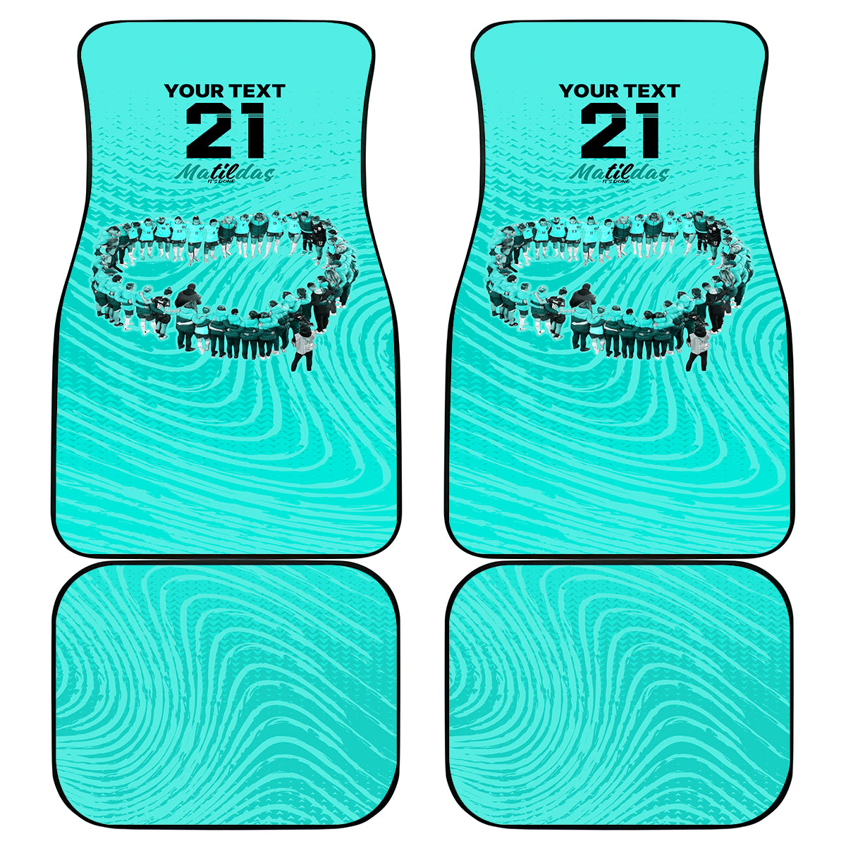 matildas-til-its-done-custom-car-mats-australia-womens-soccer-turquoise-style