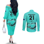 matildas-til-its-done-custom-couples-matching-off-the-shoulder-long-sleeve-dress-and-long-sleeve-button-shirt-australia-womens-soccer-turquoise-style