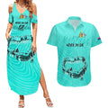 matildas-til-its-done-custom-couples-matching-summer-maxi-dress-and-hawaiian-shirt-australia-womens-soccer-turquoise-style