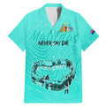 matildas-til-its-done-custom-family-matching-mermaid-dress-and-hawaiian-shirt-australia-womens-soccer-turquoise-style