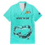 matildas-til-its-done-custom-family-matching-mermaid-dress-and-hawaiian-shirt-australia-womens-soccer-turquoise-style